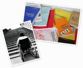 Bauliche Barriere, Publikationen des Instituts für Soziales Design