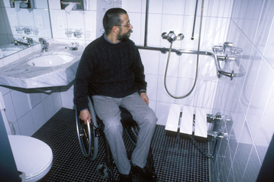 Rollstuhlgerechter Sanitrbereich